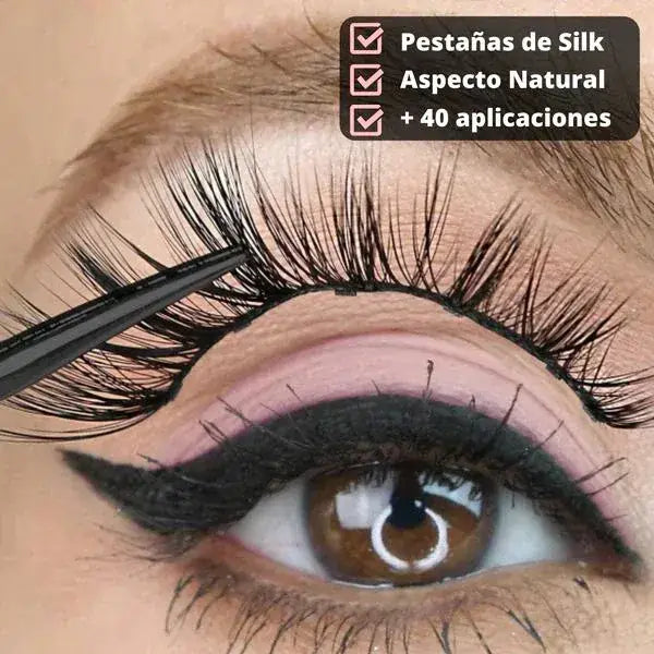 GlamMag | Pestañas Magnéticas sin Pegamento + Guía de Maquillaje GRATIS