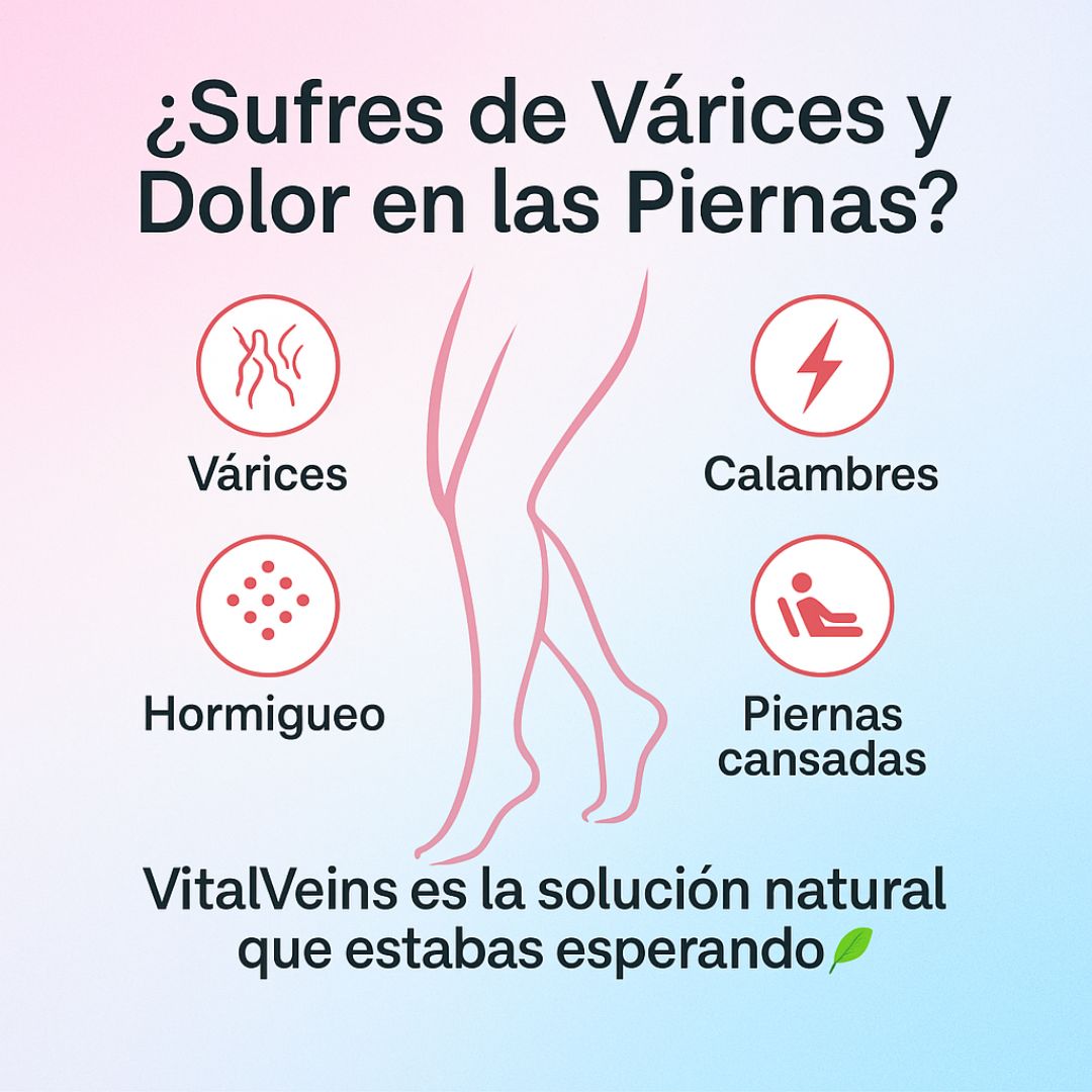 VitalVeins - Adiós Varices, Trombos y Arañitas!