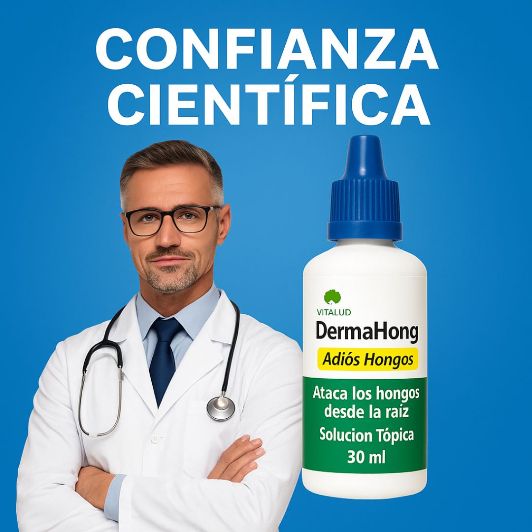 Dermahong Antimicótico Fungicida (Uñas - Cuero Cabelludo - Piel)