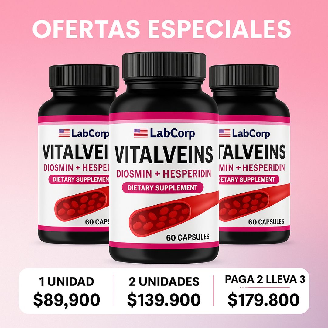VitalVeins - Adiós Varices, Trombos y Arañitas!