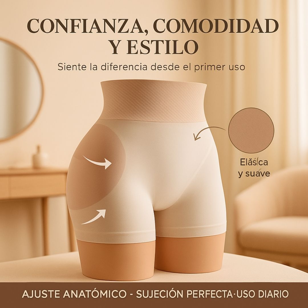 BodyCurve Panty control Abdomen - Levanta Cola Paquete x 3