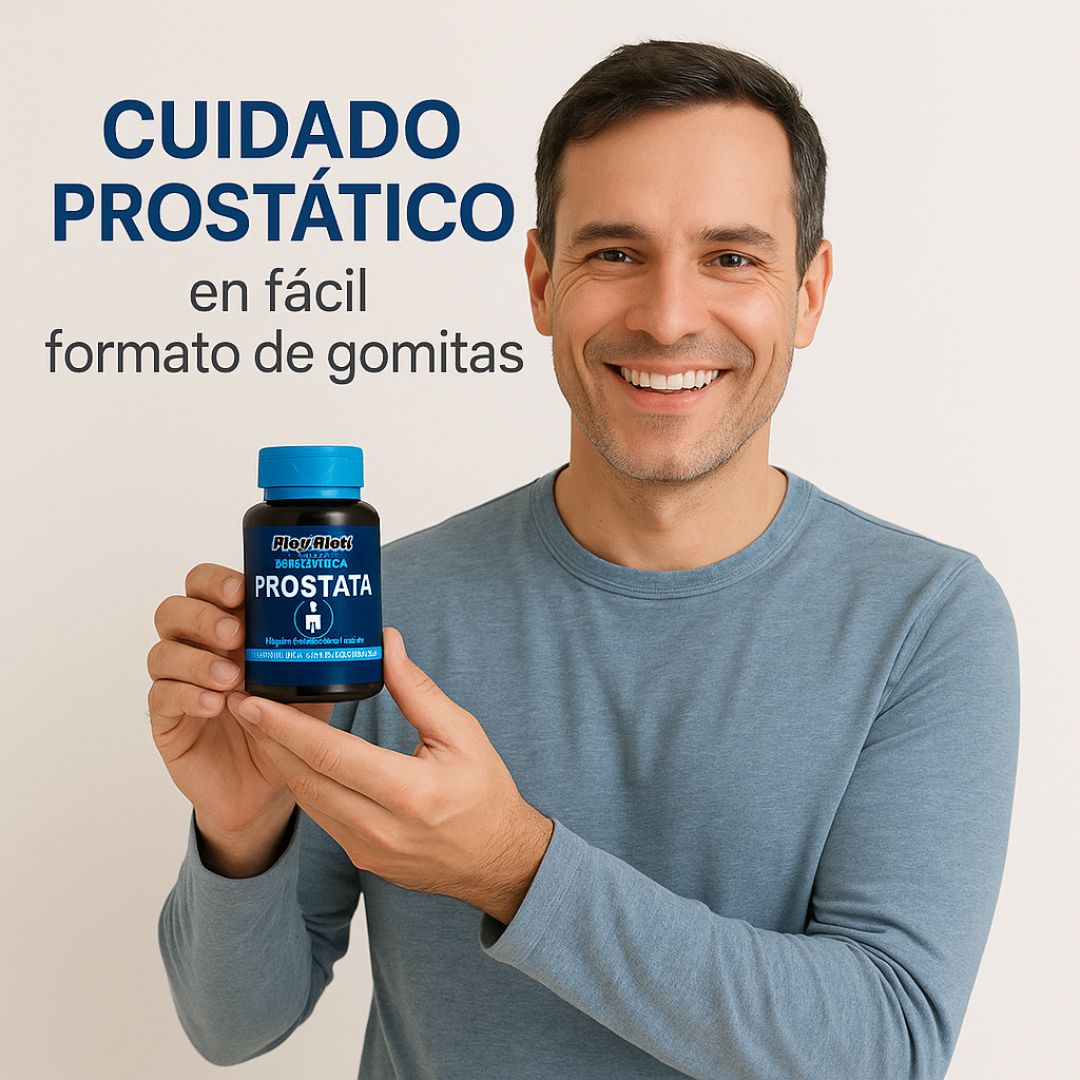 MaxiPluX Gomitas Próstata – Salud Masculina Natural 🍃